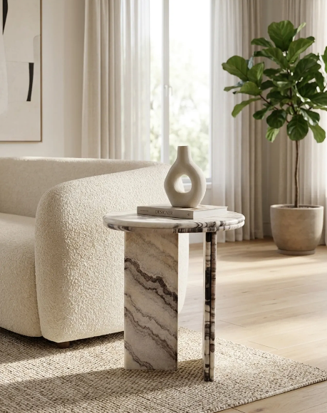 Lukedale Ivory Table, 24