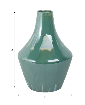 Colefield Green Vase 12" (in)