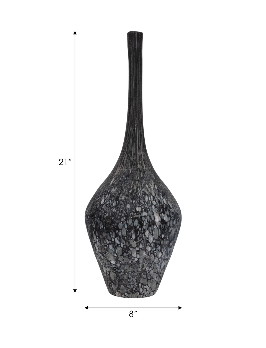 Dougalrose Gray Glass Vase 21"(in)