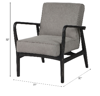 Toddbrook Gray Chair 32" (in)