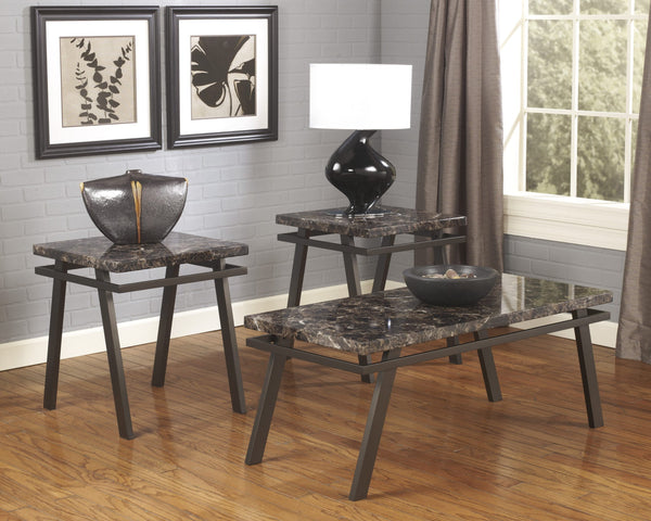 Juego de mesa auxiliar de 3 piezas Paintsville
