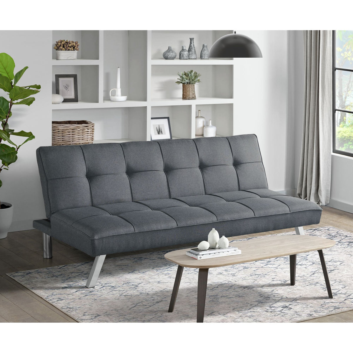 Smash Sleeper Sofa In Sandra Grey