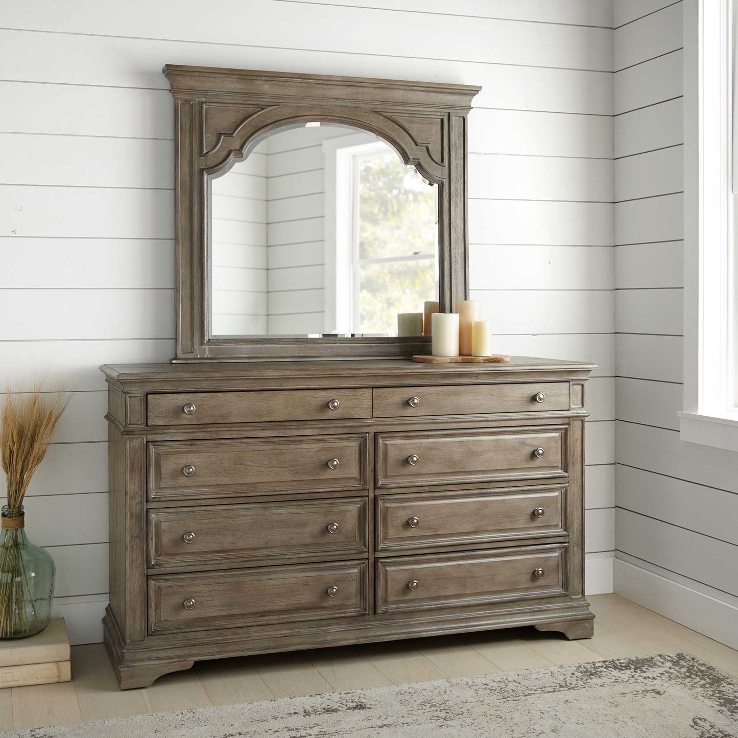 Highland Park Wax Driftwood Dresser
