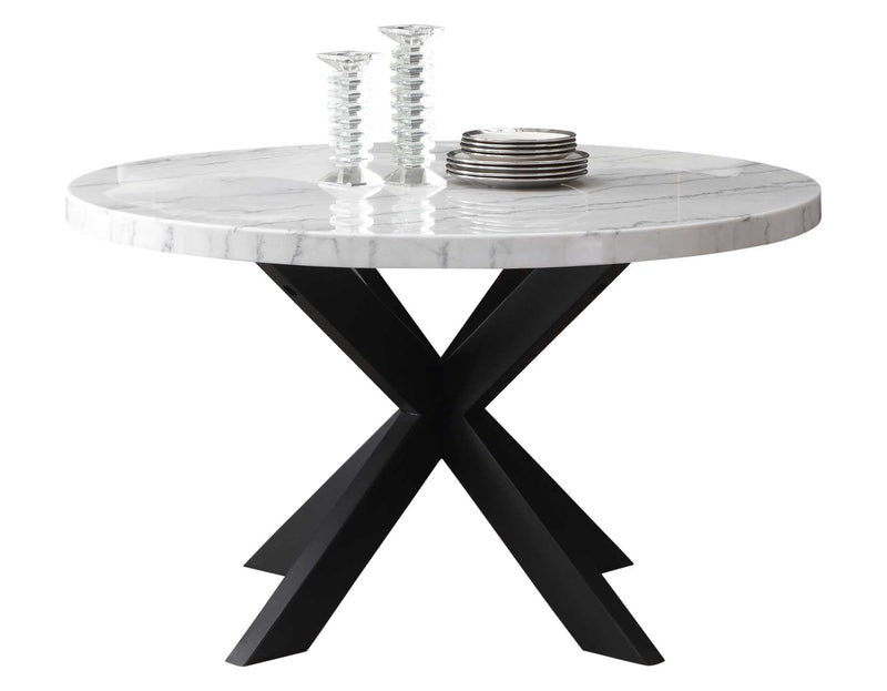Mesa de comedor redonda Xena de 52 pulgadas