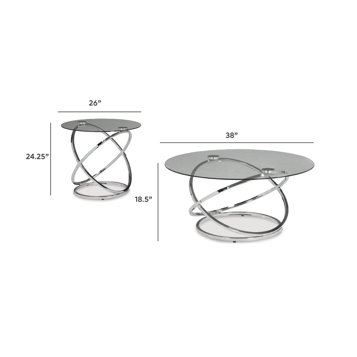 Hollynyx Occasional Table Set (3/CN)