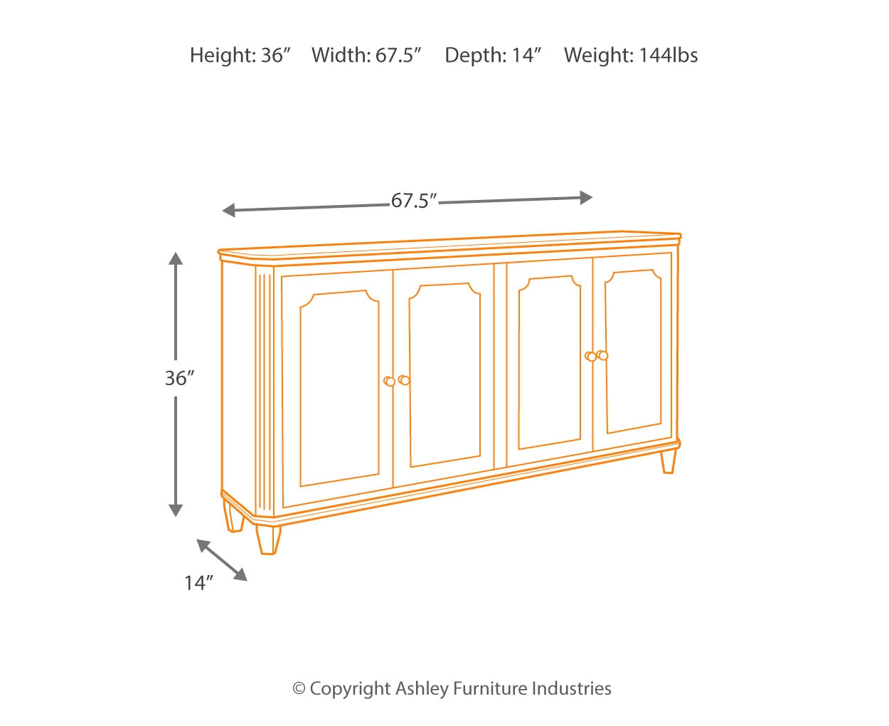 Mirimyn Accent Cabinet
