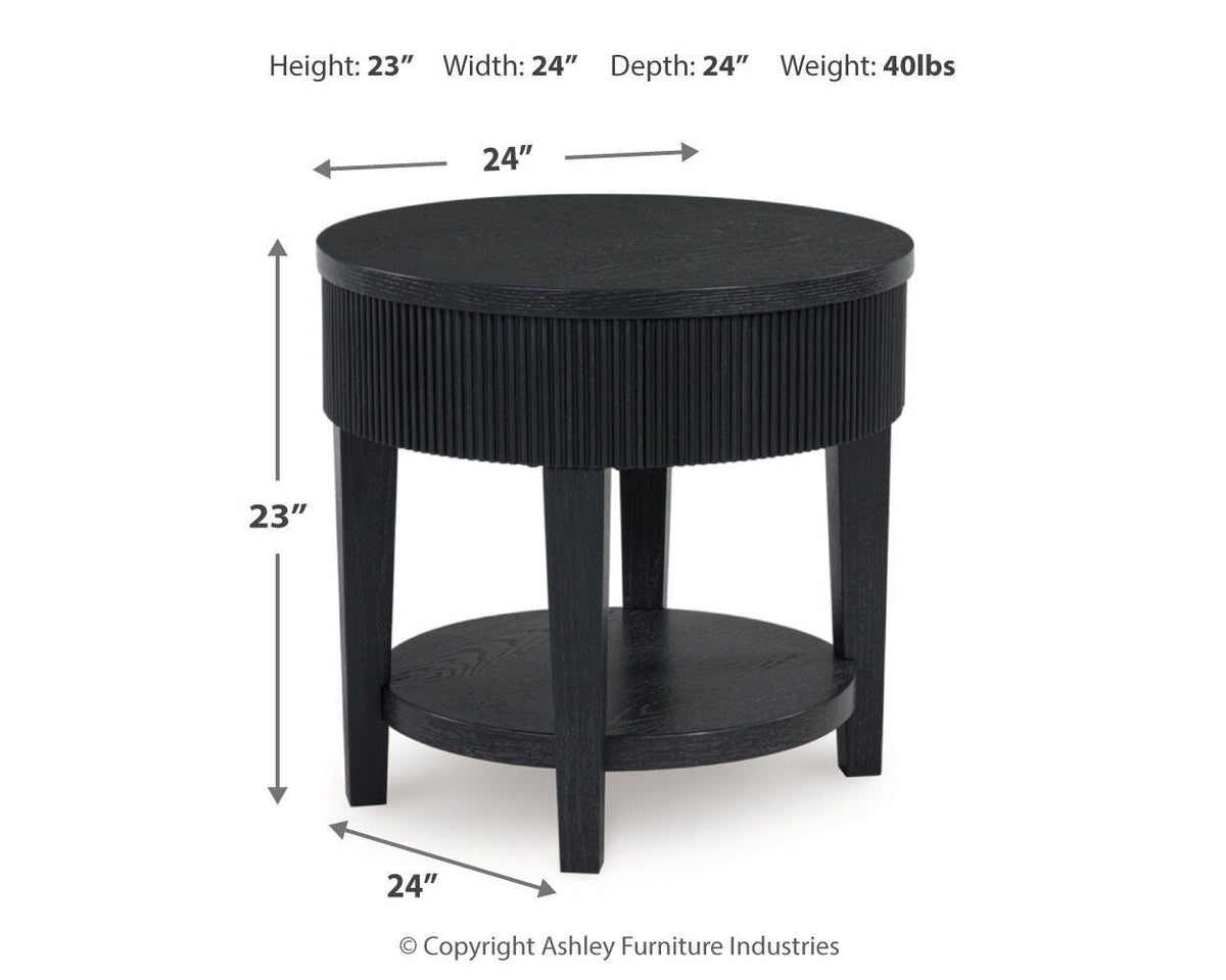 Marstream Round End Table