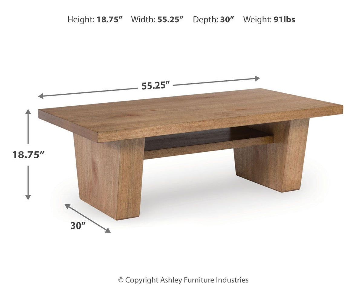Kristiland Rectangular Cocktail Table