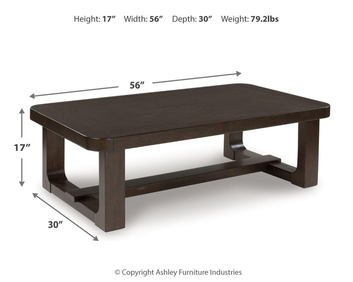 Breckington Rectangular Cocktail Table