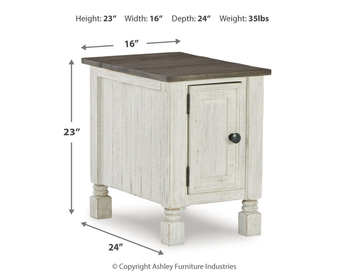 Havalance Chair Side End Table