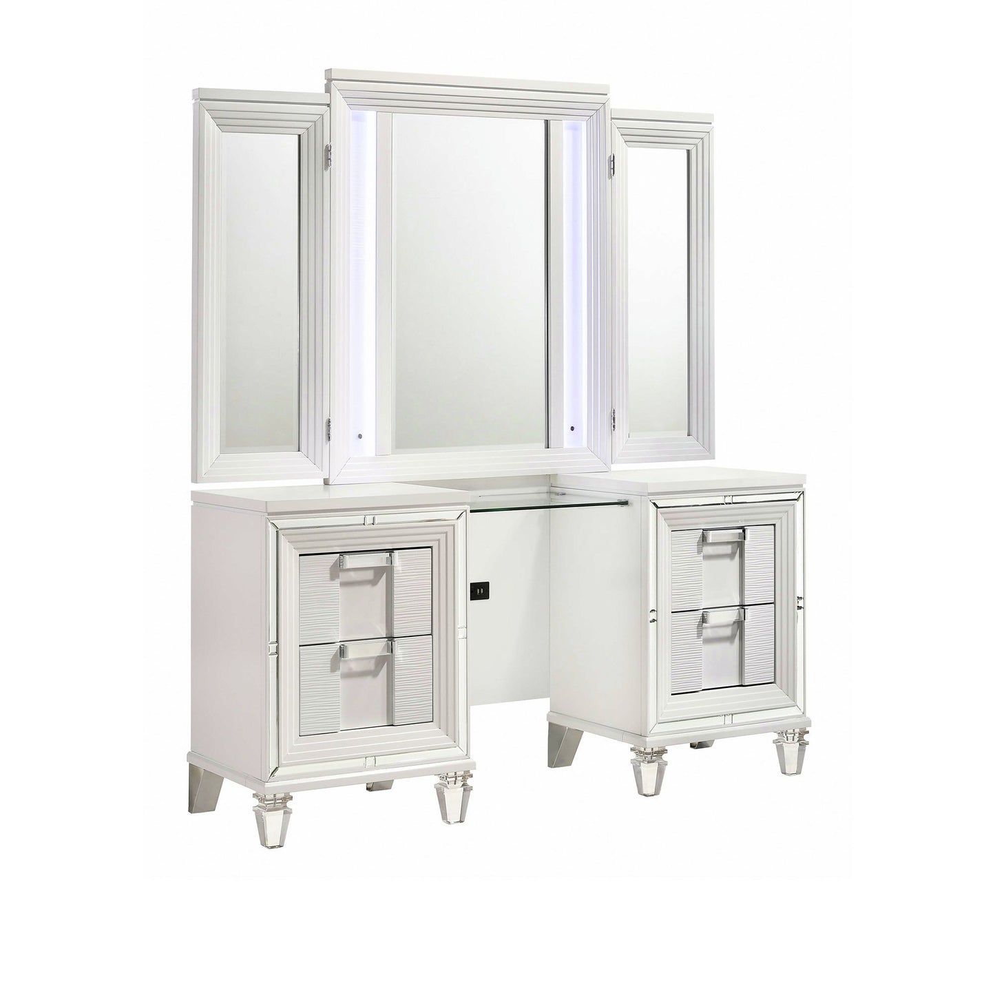 Twenty Nine 3PC Dressing Set in White