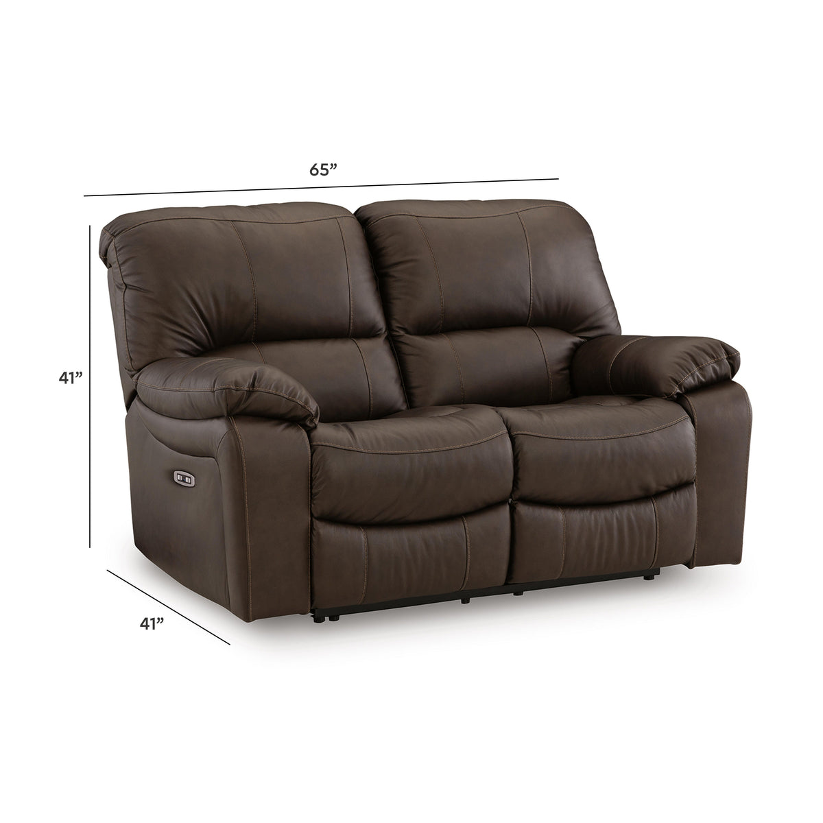 Leesworth Reclining Power Loveseat