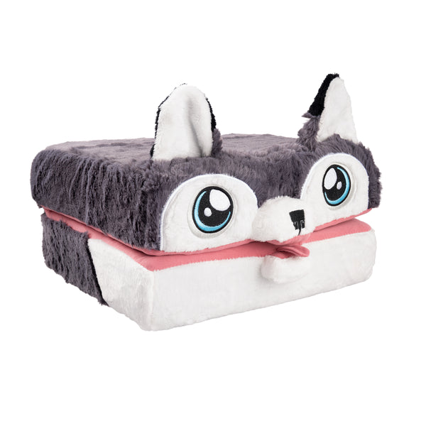 Helpful Husky Pillow Cub