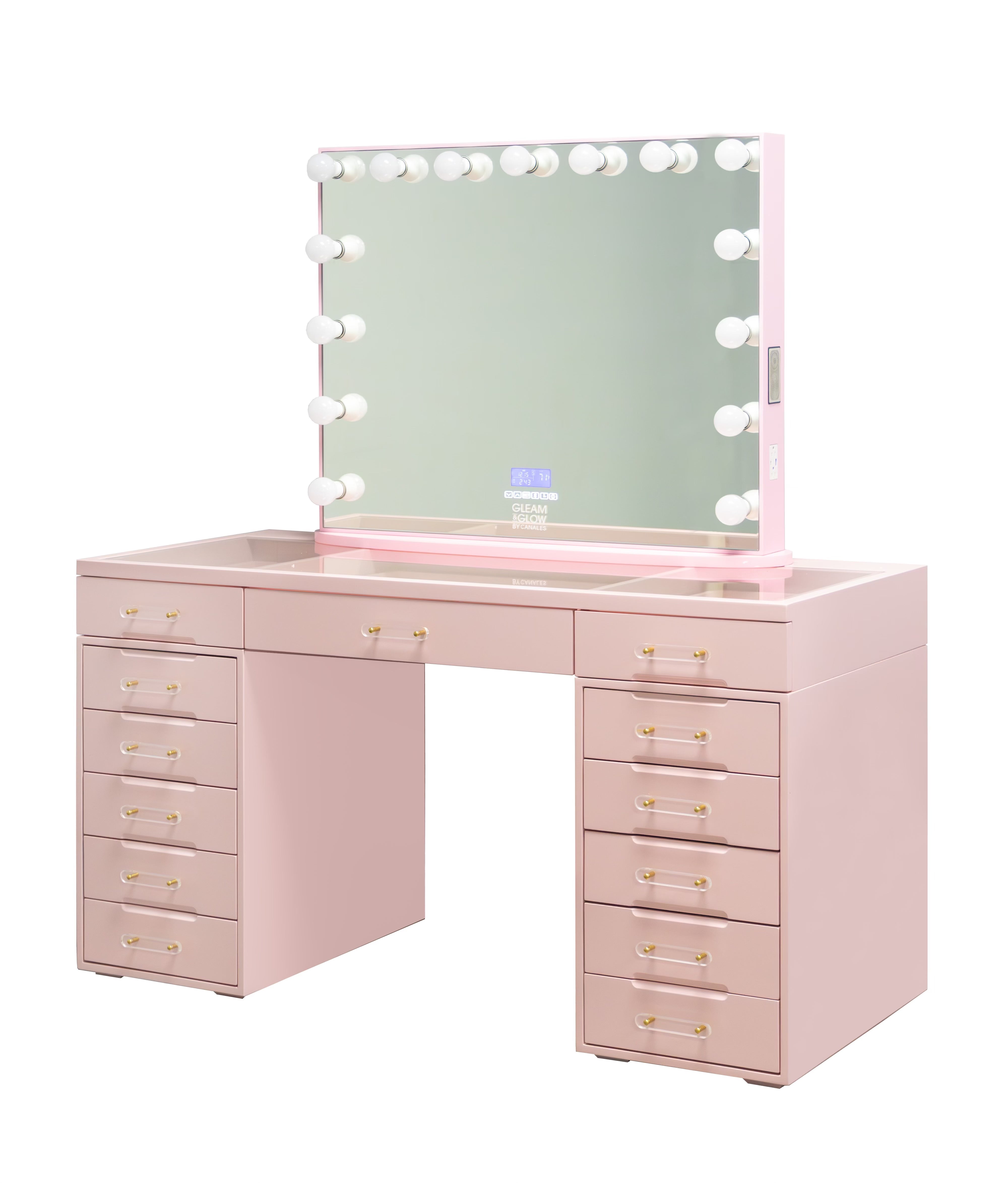 Sofia Pink Vanity Set – Canales Furniture