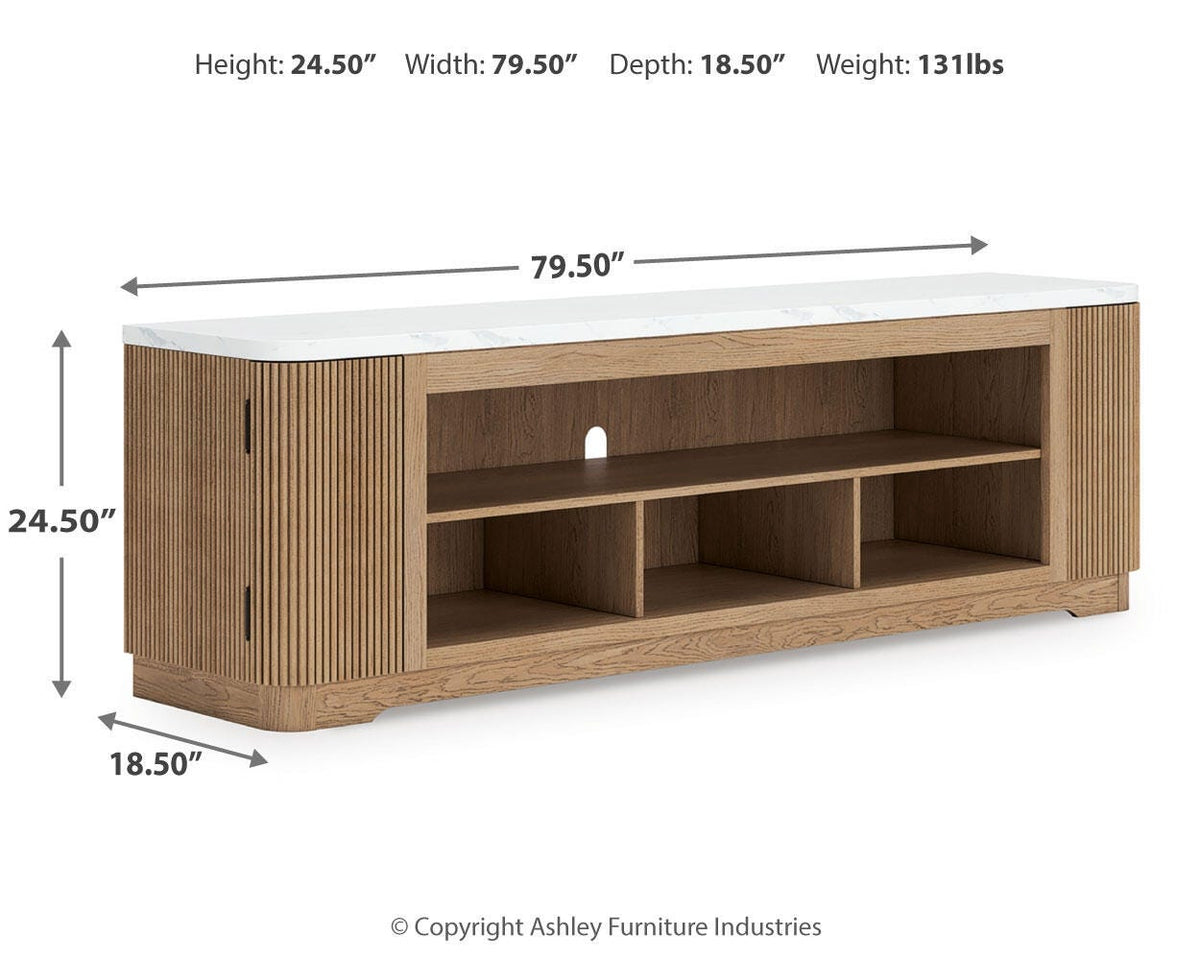 Camdill XL TV Stand with Fireplace Option