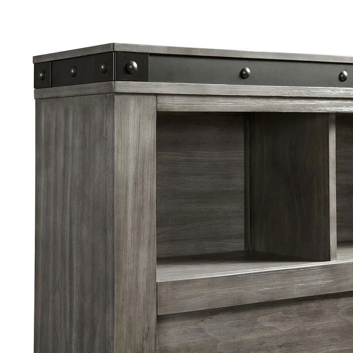 Cama Wade con almacenamiento completo