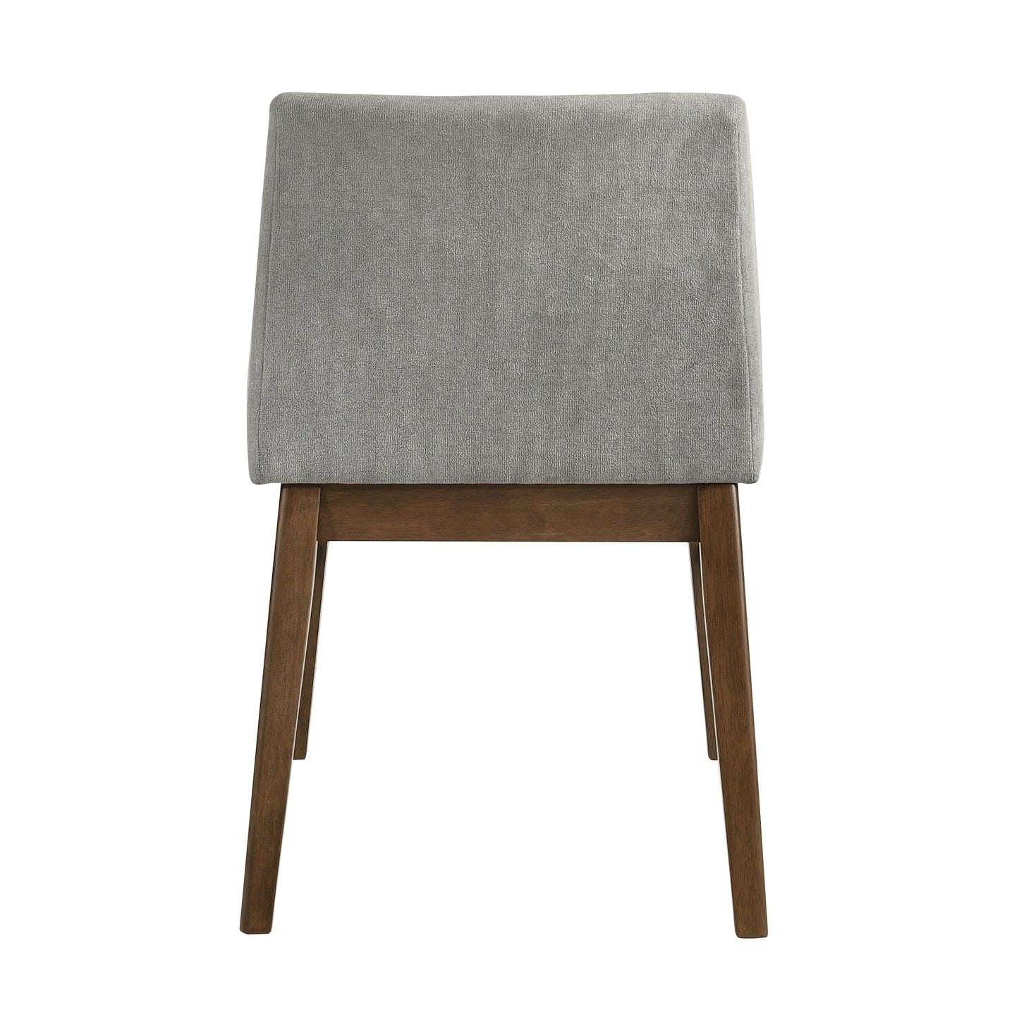 Weston Upholstery Side Chair Walnut W/Smoke fabric (2 Per Pack)