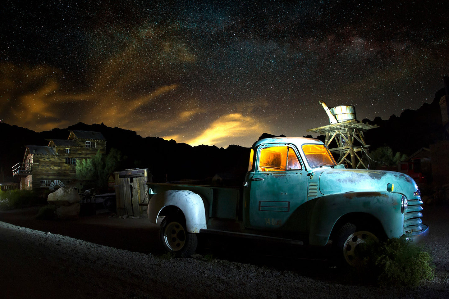 ''Backroads'' Tempered Glass