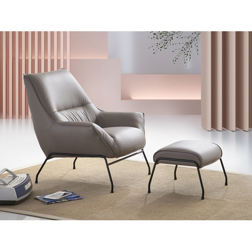 Silla decorativa Jabel de 35" de ancho