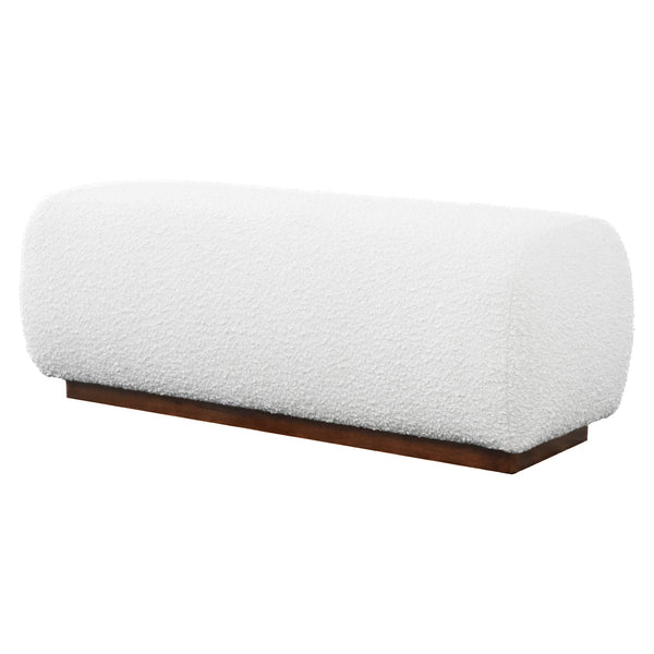 Banco Kelvin Ivory Boucle