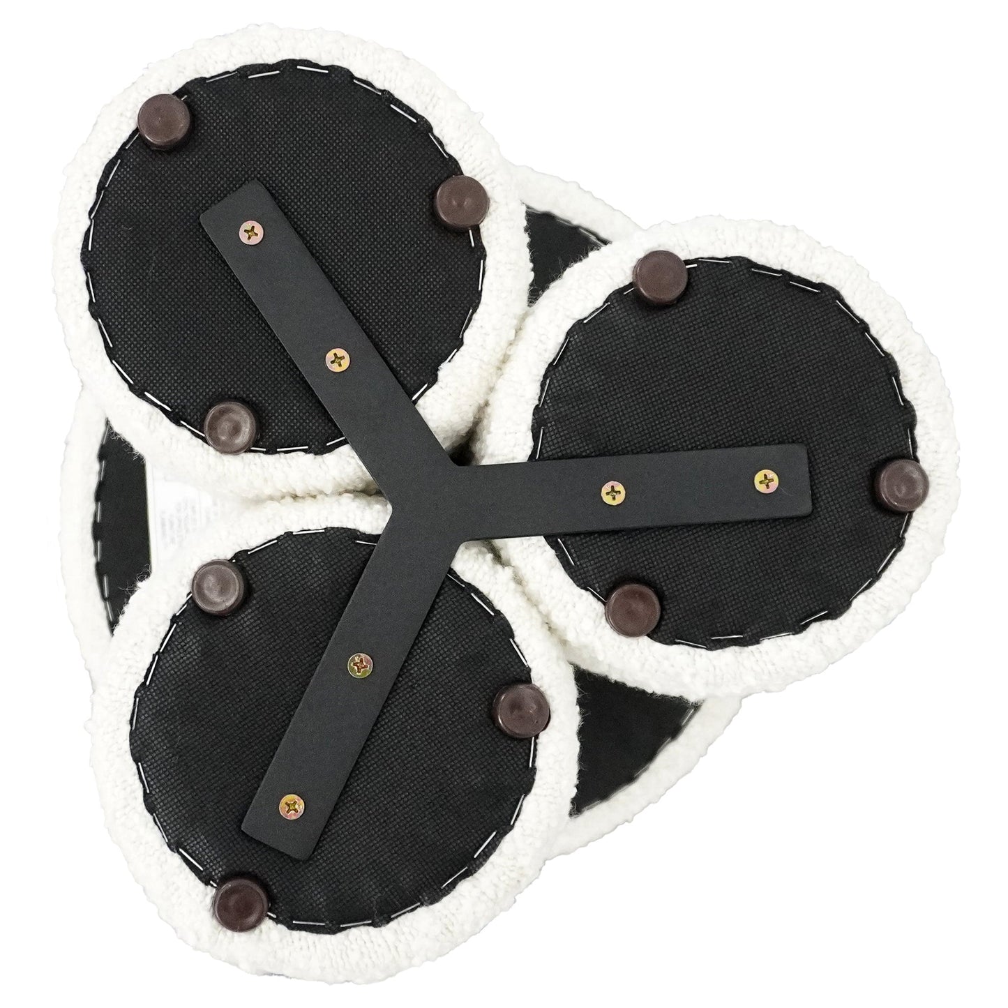 Taburete Wesley Ivory Boucle