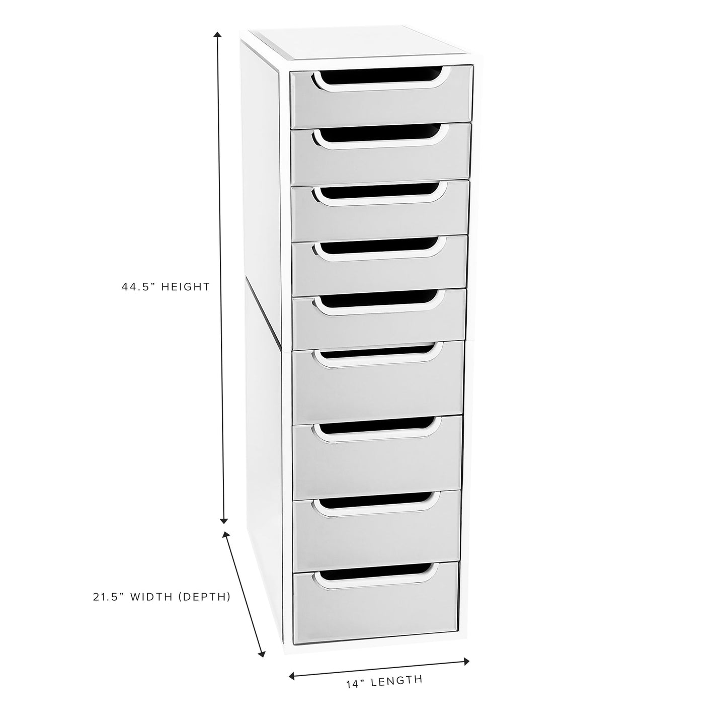SlayStation® Aria 9-Drawers Vanity Storage Unit