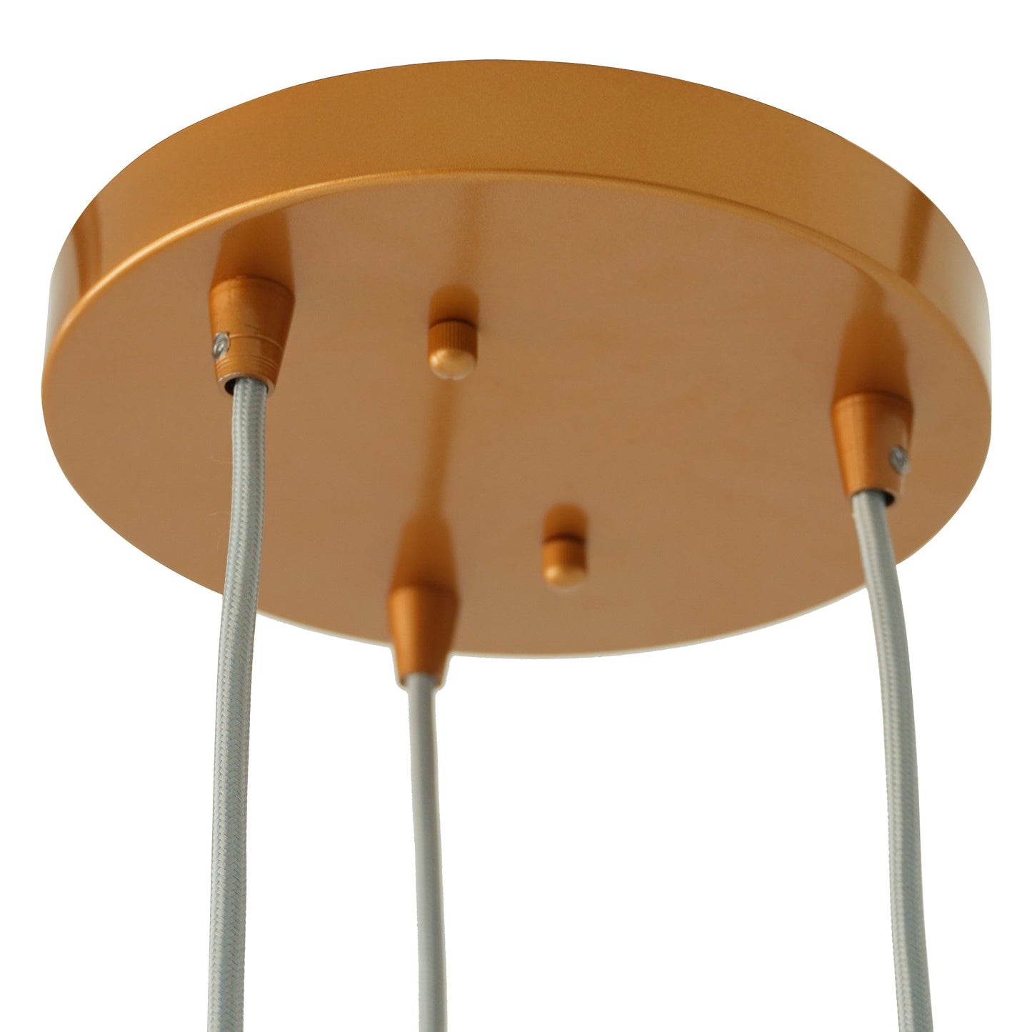 Lámpara colgante Gala - Bronce y transparente