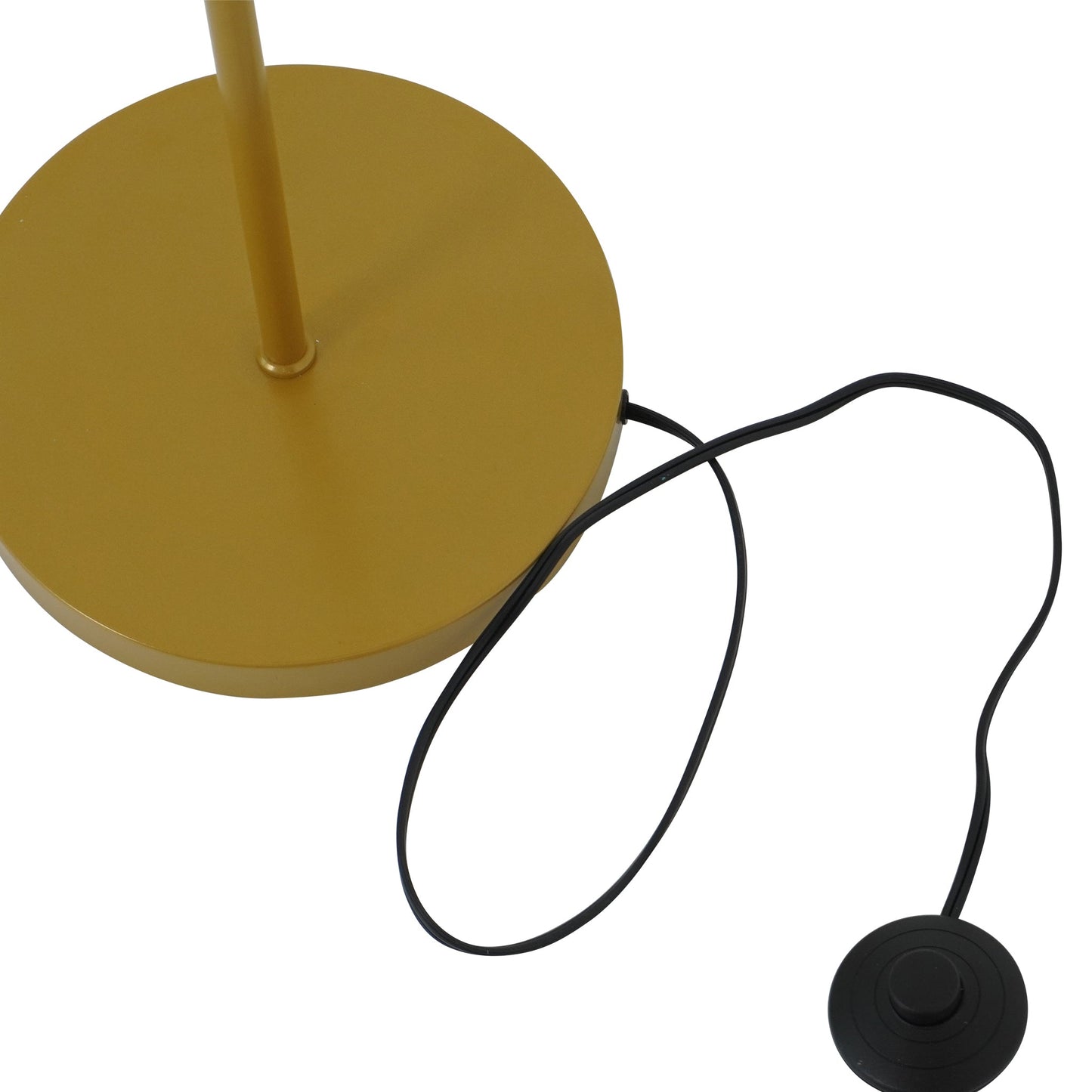 Astris Floor Lamp Black Sprayed and Gold