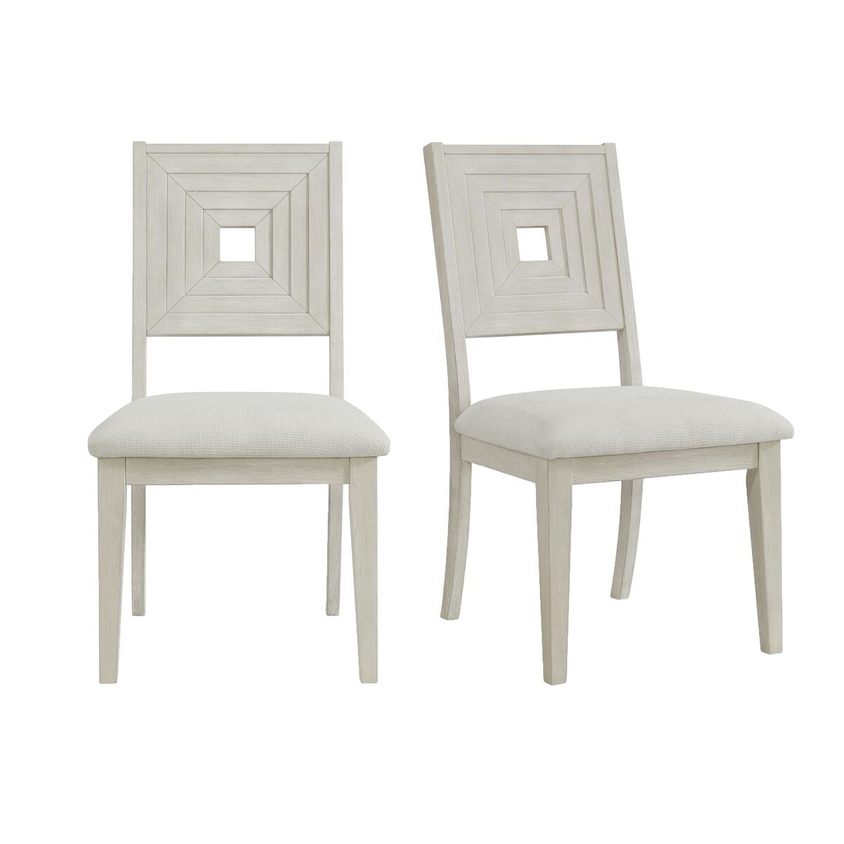 Avalanche Dining Side Chair in Antique White