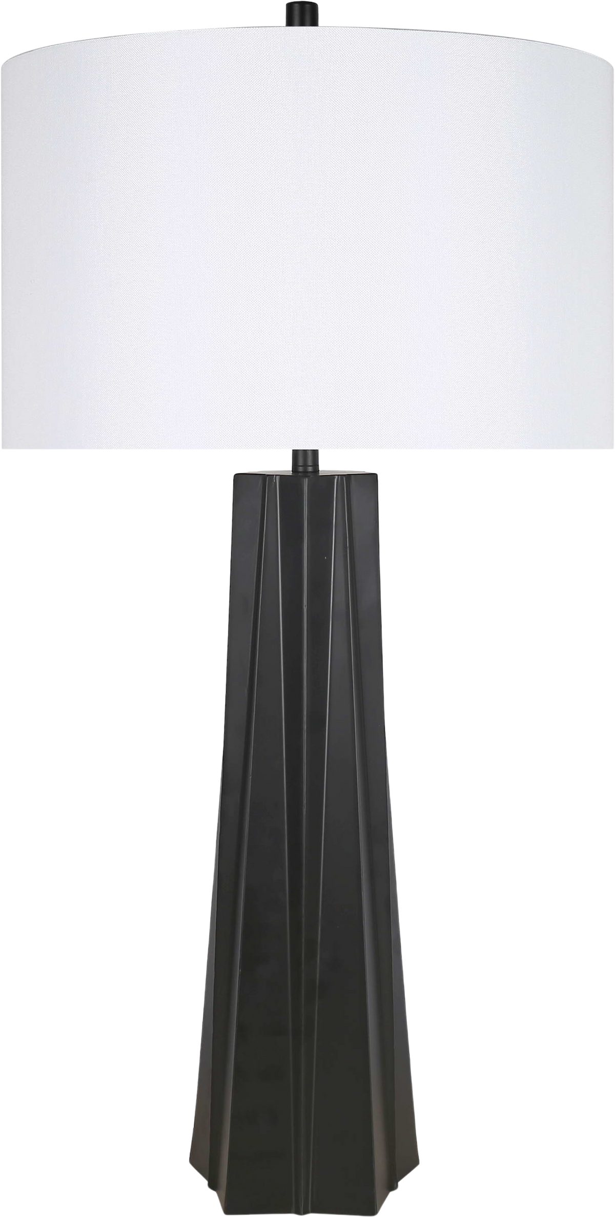 Obsidian Glow Metal Table Lamp (Case Pack 2)