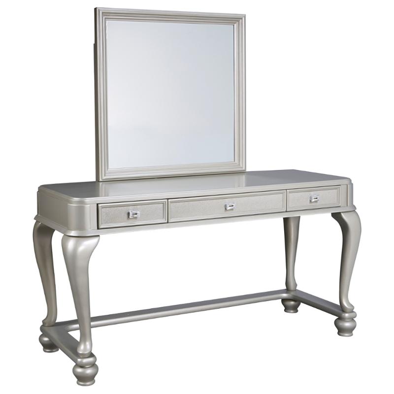 Coralayne Silver Vanity Mirror