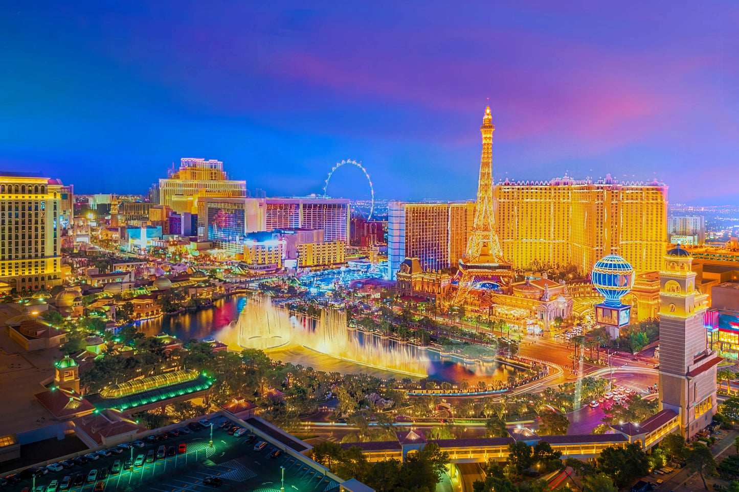''Las Vegas NV'' Tempered Glass