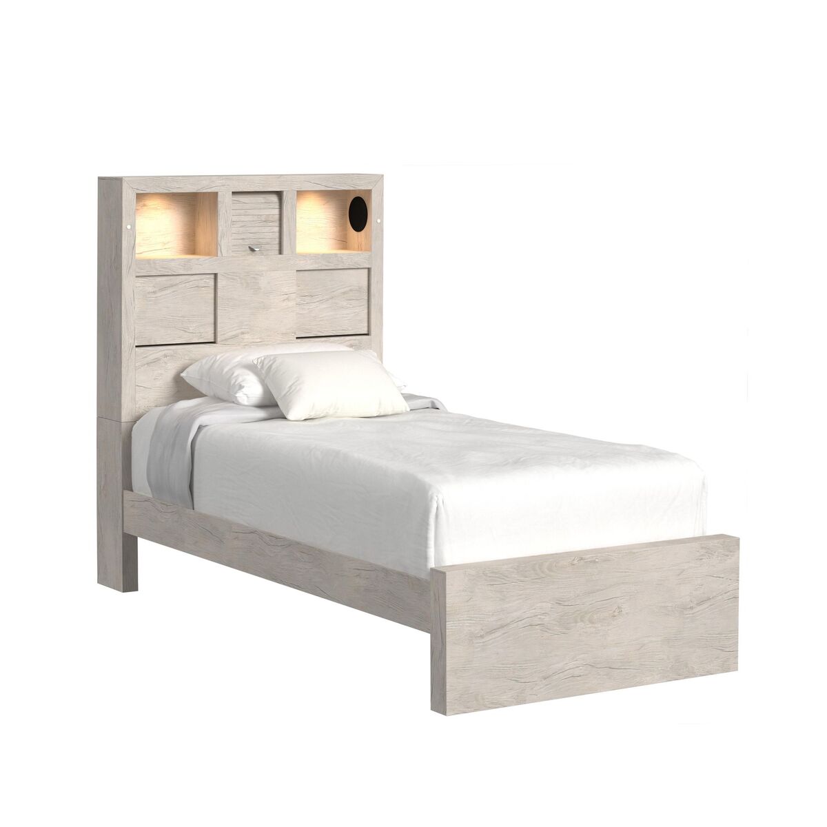 Cama musical con librería Bailey