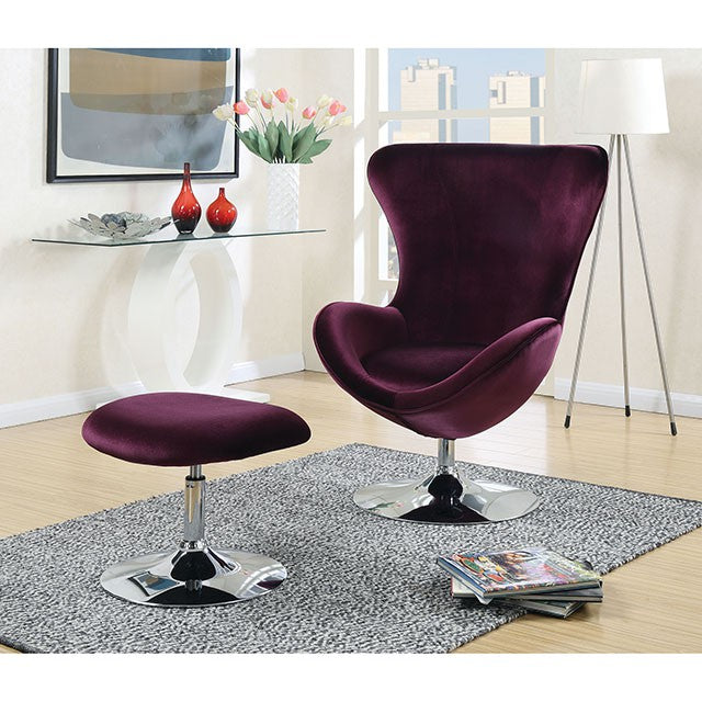 Eloise Chair with Ottoman