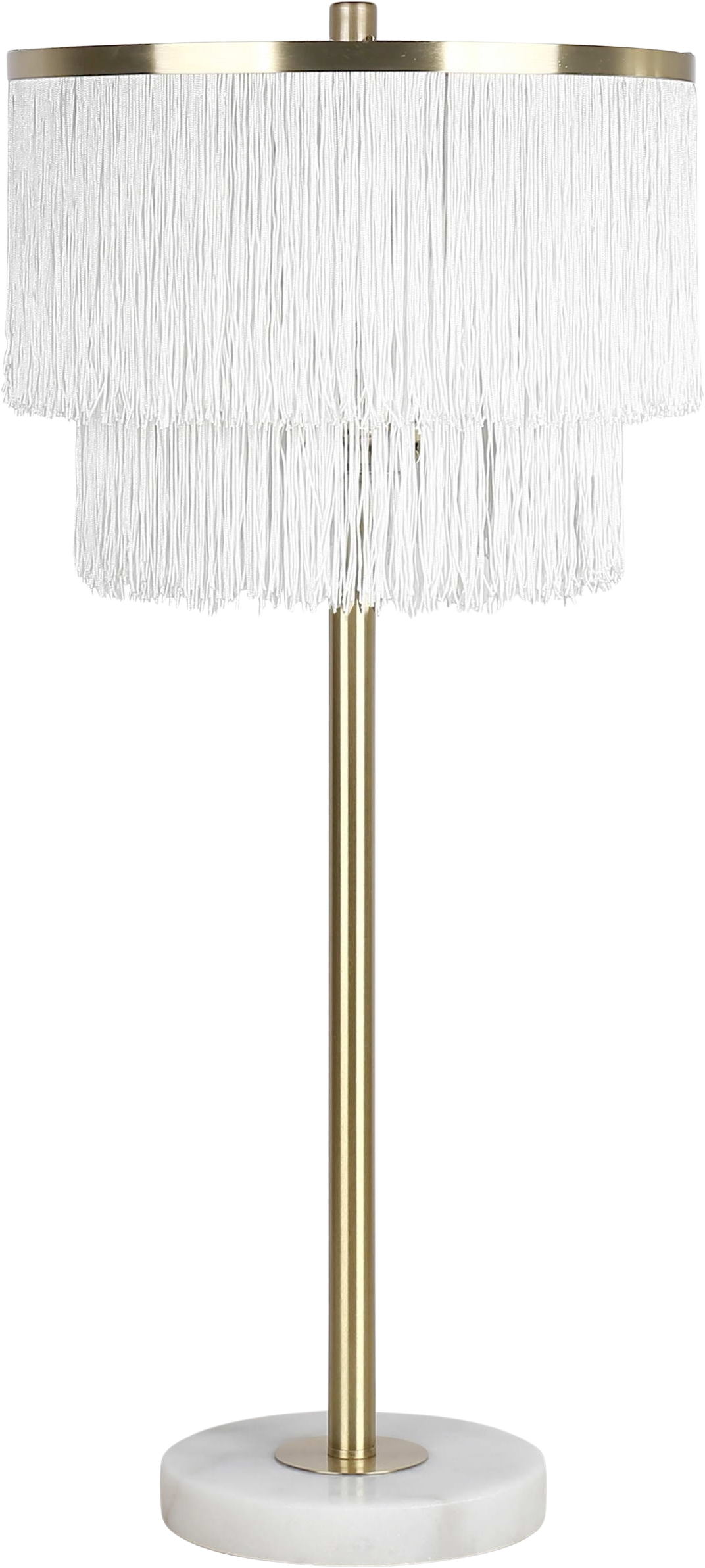 Tassel Elegance II Metal Table Lamp (Case Pack 2)