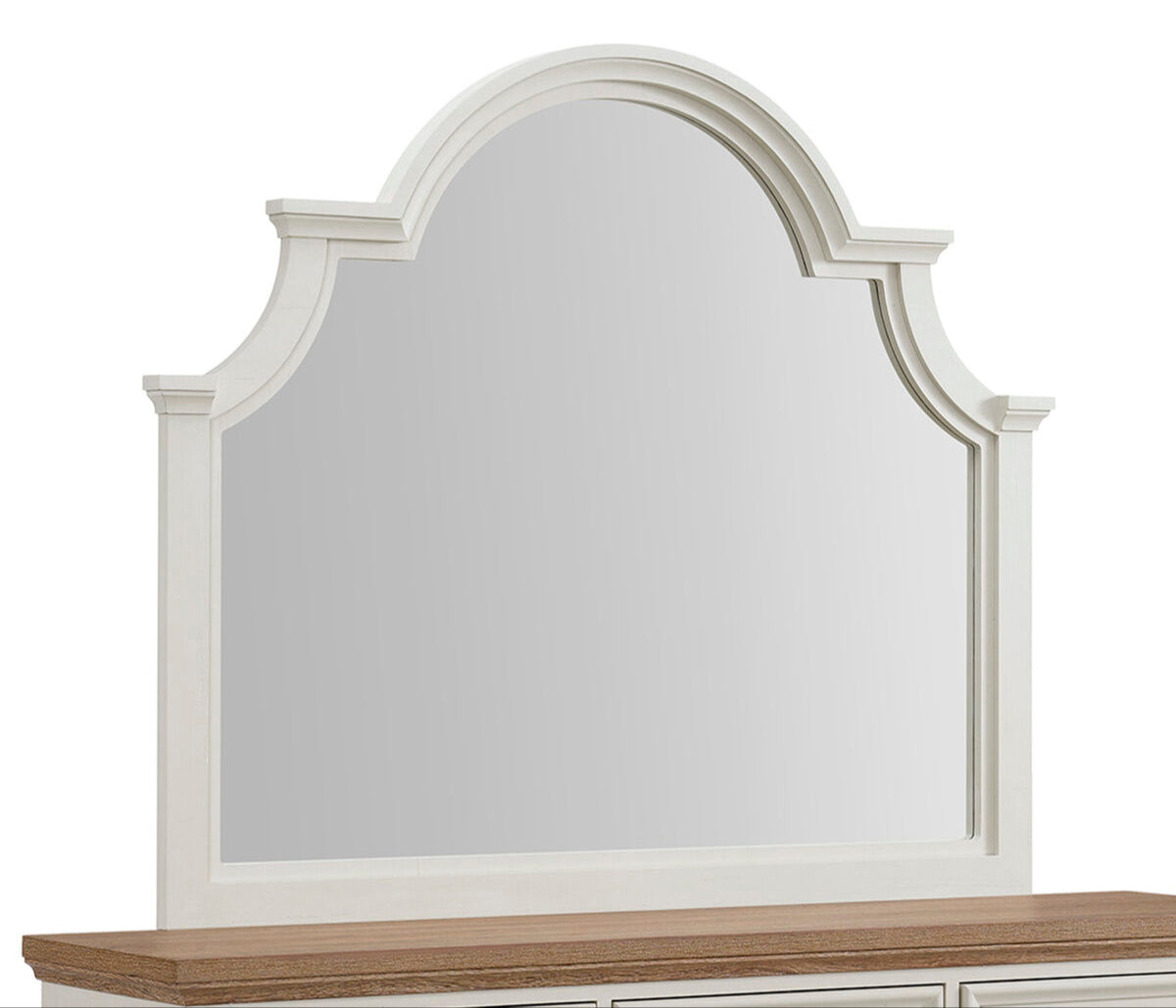 Eastwood Youth Mirror in Off-White