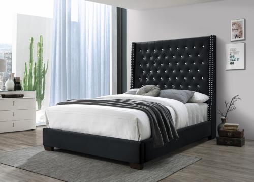 Sasha Diamond 6Ft Upholstered Bed