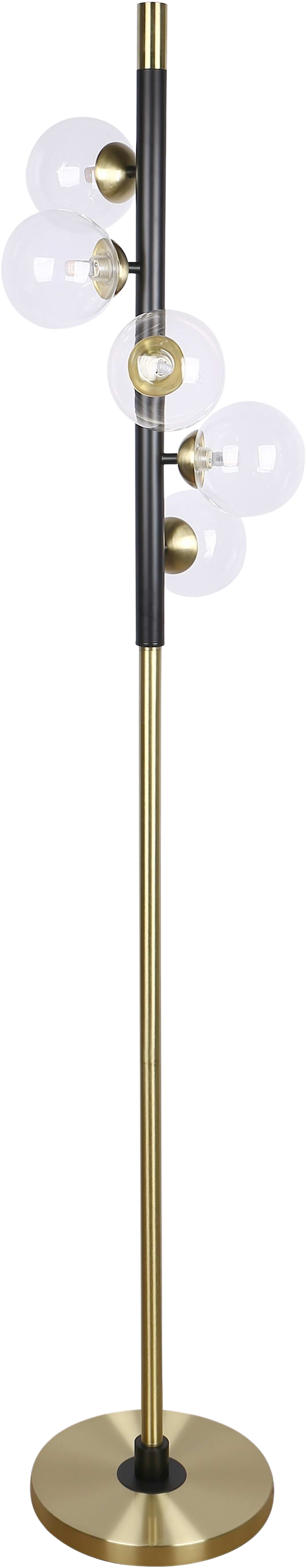 Luminous Orbit Metal Floor Lamp