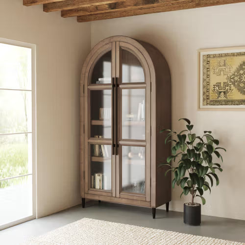 Orion O17 Bookcase in Weathered Oak