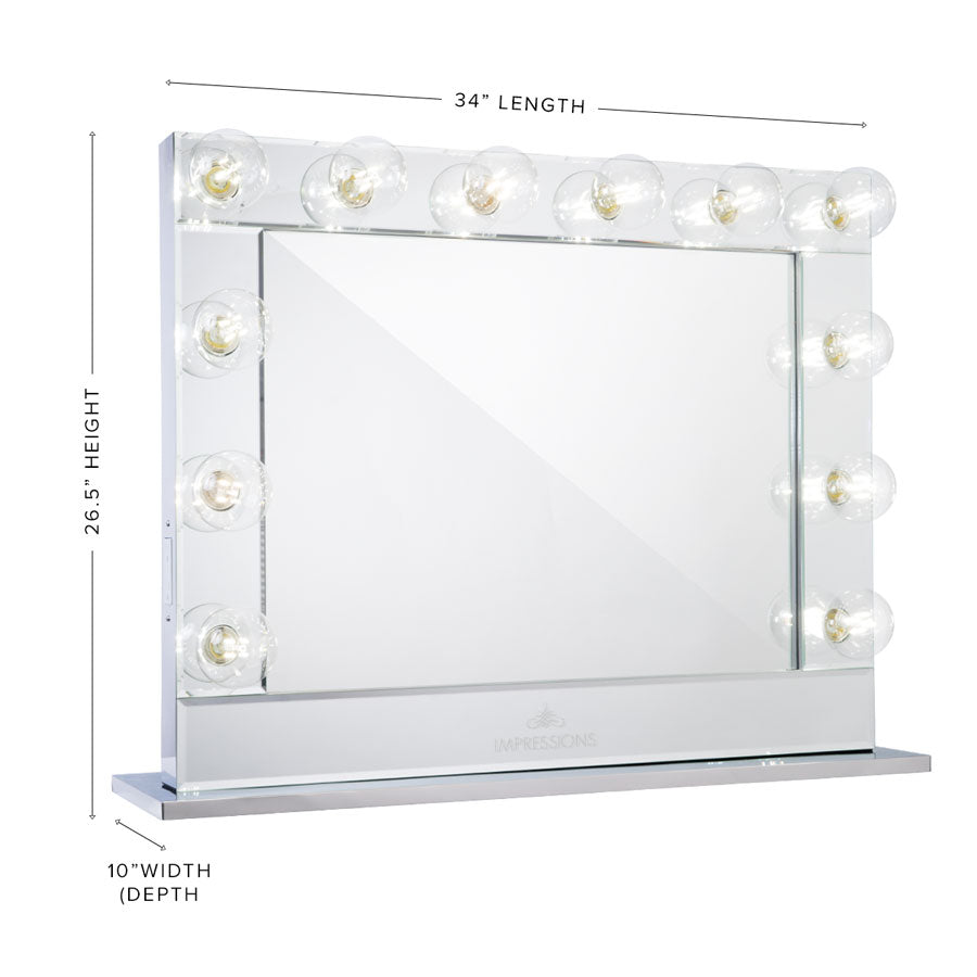 Hollywood Reflection® Plus Vanity Mirror