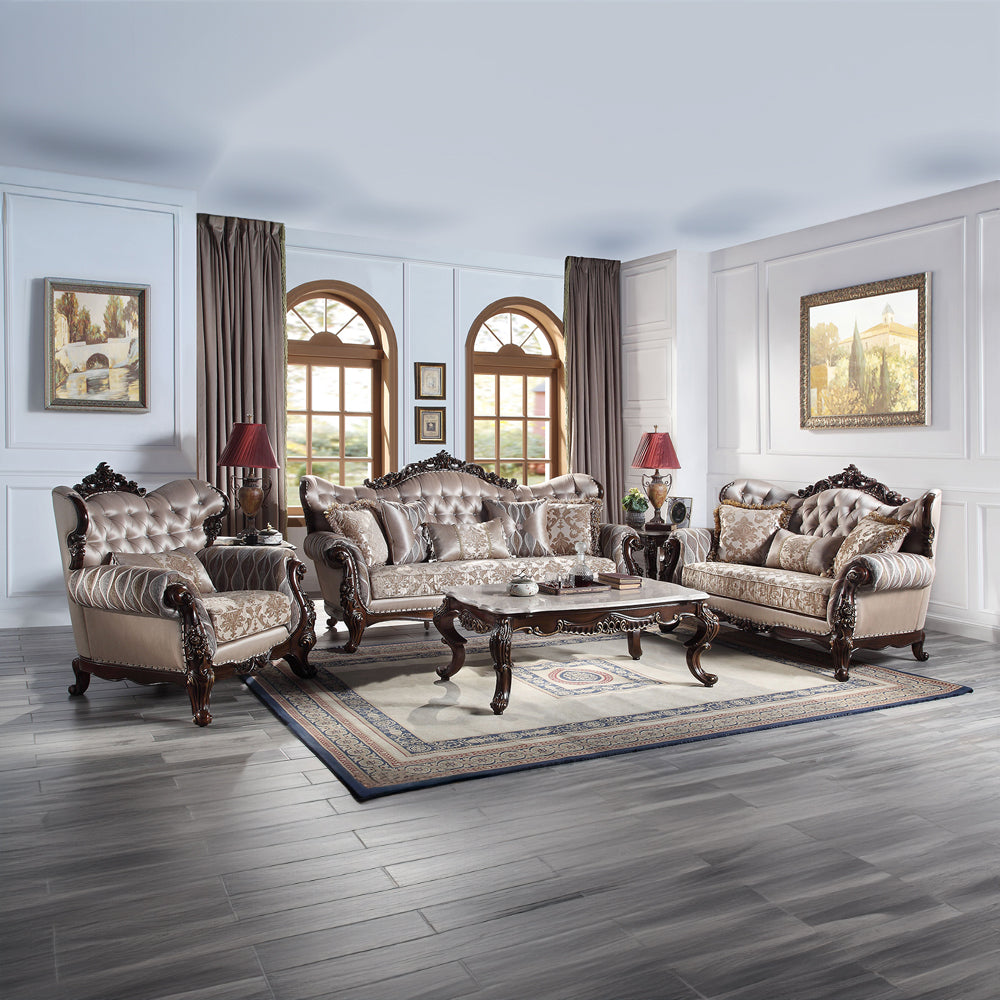 Mesa auxiliar cuadrada Benbek de 71 cm de largo