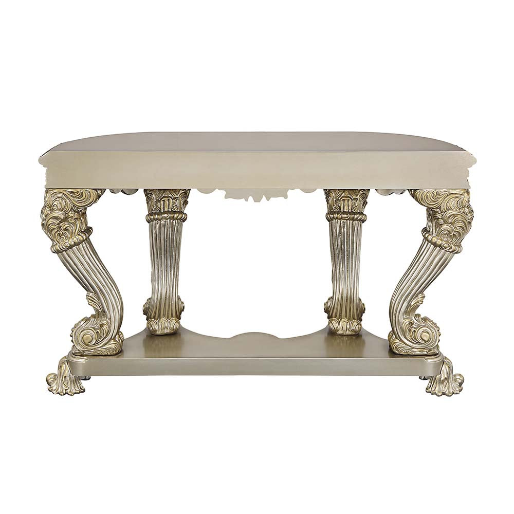 Mesa de sofá rectangular Danae de 63" de largo