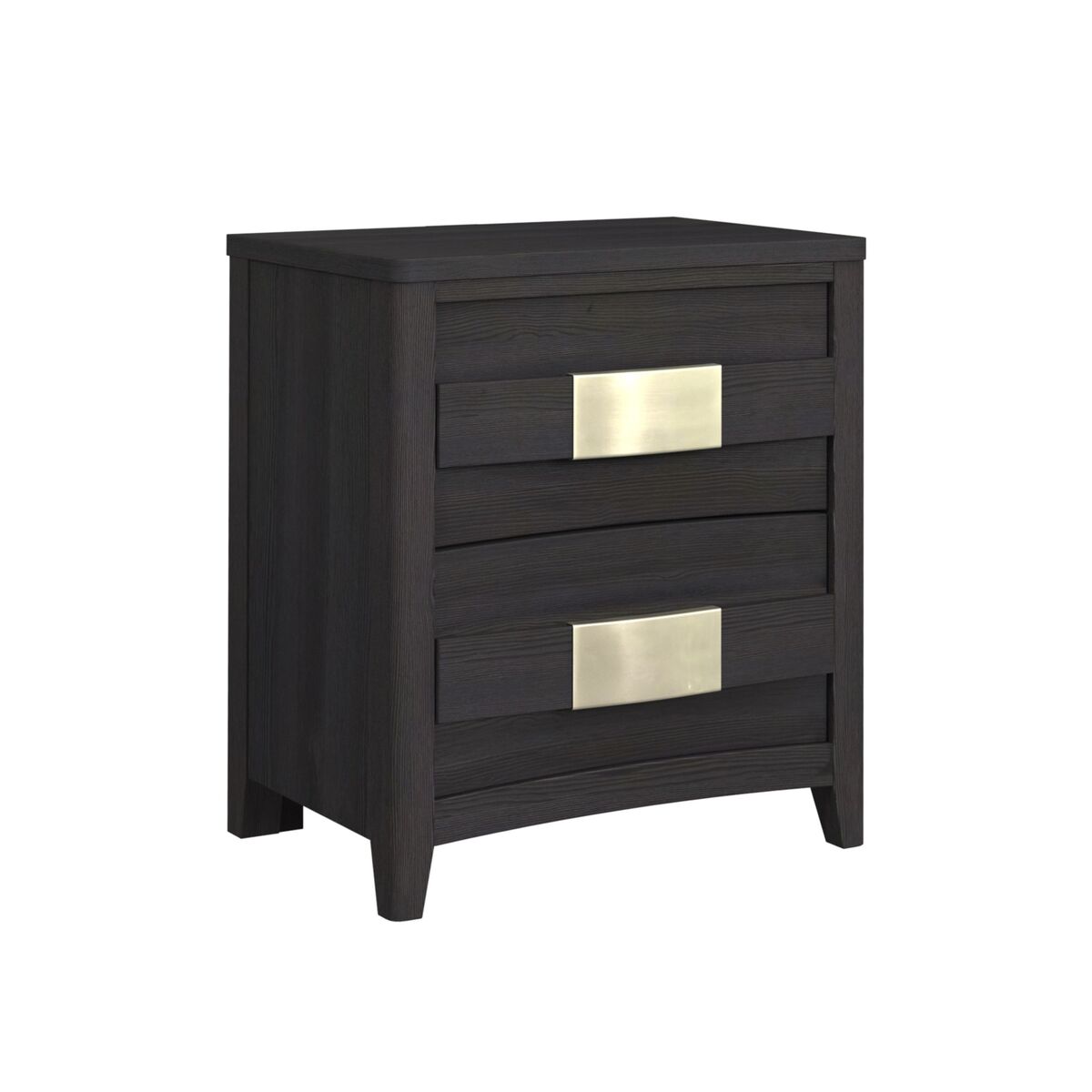 Tobias 4PC Bedroom Set in Black