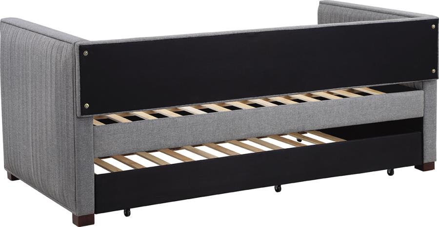 Brodie Upholstered Twin Daybed With Trundle