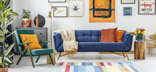 How Multi-Colored Furniture Can Brighten a Room