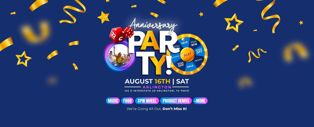 Celebrate 22 Years at Canales Furniture's Anniversary Party in Arlington!