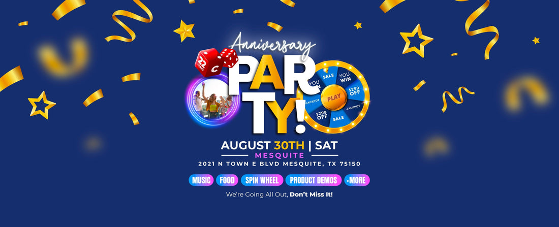 Celebrate 22 Years at Canales Furniture's Anniversary Party in Mesquite!