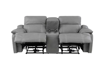 Loveseat reclinable eléctrico dual Alpine
