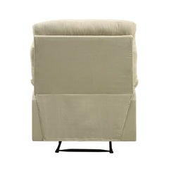 Sillón reclinable móvil Arcadia de 35" de ancho tapizado en microfibra