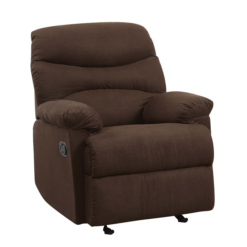 Sillón reclinable tapizado con movimiento Arcadia de 33" de ancho